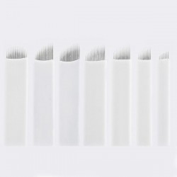 Piórka do microbladingu metalowe